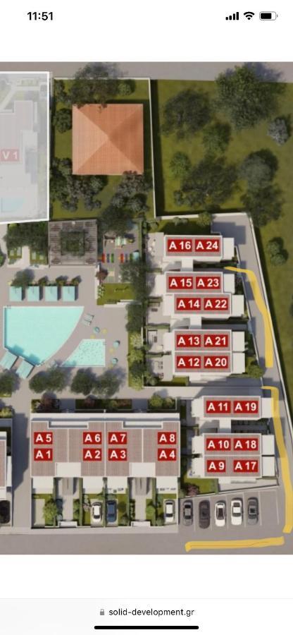 Olea Luxury Apartments Nikiti  Buitenkant foto
